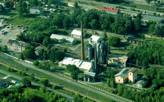 Starachowice z lotu ptaka