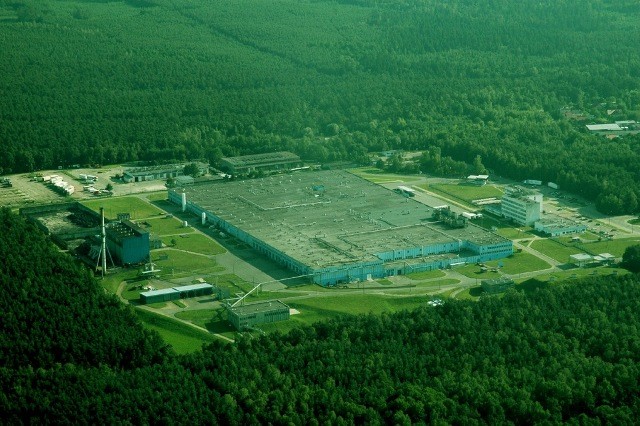 Starachowice z lotu ptaka