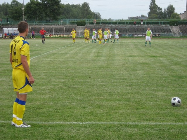 Mecz Juventy Perfopol Starachowice z Dalinem Mylenice