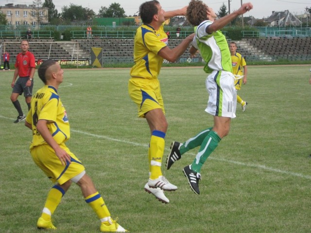 Mecz Juventy Perfopol Starachowice z Dalinem Mylenice