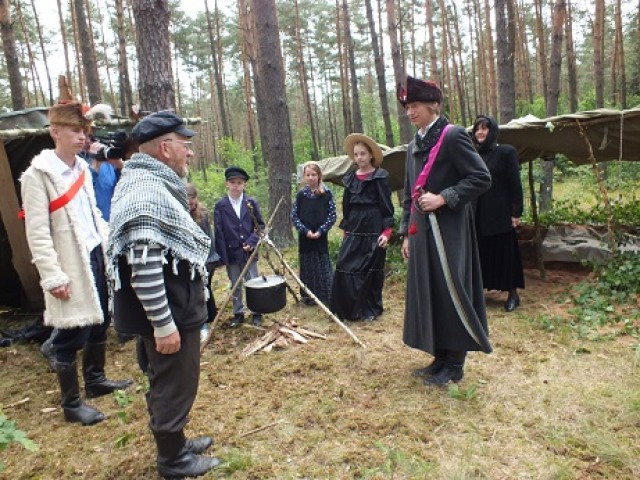 Rajd Pamici Powstacw Styczniowych prowadzony w ramach projektu ladami Langiewicza, Czachowskiego i Kality 