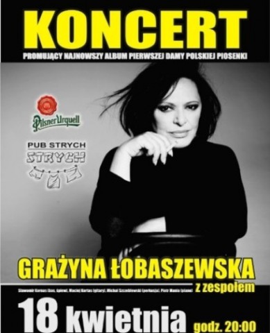 Koncert Grayny obaszewskiej w Pubie Strych