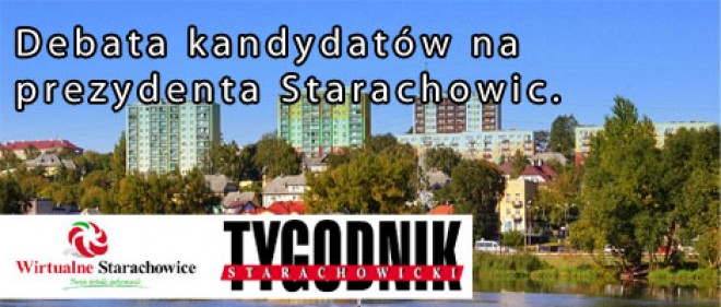 Debata kandydatw na prezydenta Starachowic