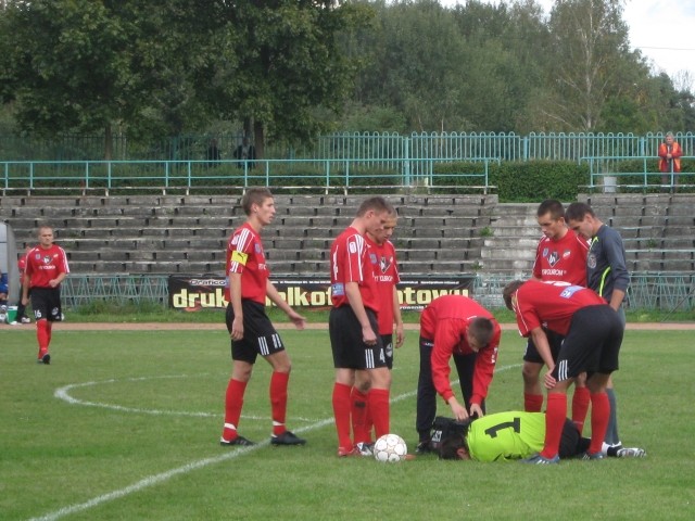 Mecz Juventy Perfopol Starachowice z Przebojem Wolbrom