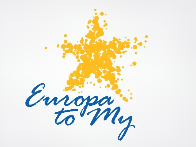 Logo konkursu &#8222;Europa to My&#8221;