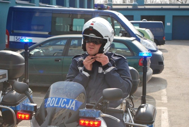 Dwa motocykle marki Honda CBF 1000AA otrzymali Starachowiccy Policjanci