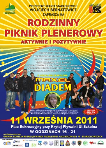 Rodzinny Piknik Plenerowy pod hasem "Aktywnie i pozytywnie"