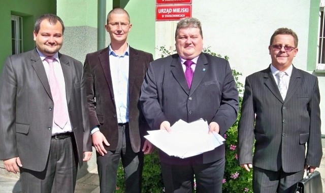 Od lewej: Marcin Sowula, Maciej Kowalski, Robert Sowula, Marcin Poche