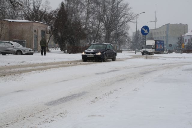 Nagy atak zimy sparaliowa miasto