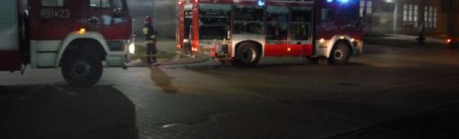 wiczenia taktyczno – bojowe na obiekcie ,,Man - Bus’’ w Starachowicach