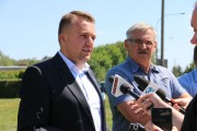 Prezydent Miasta Marek Materek, Strosta Marek Pawowski 