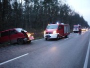 Wypadek na trasie Lubienia - Starachowice