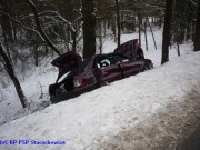 Wypadek na trasie Starachowice - Rzepin