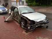 Wypadek na ulicy Kolejowej w Starachowicach