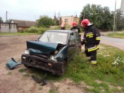 Wypadek na ulicy Kolejowej w Starachowicach