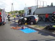 Wypadek na krajowej 42 w Starachowicach