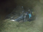 Wypadek samochodowy w Lubieni 