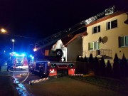 Pożar domu w Starachowicach 