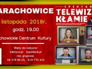 Spektakl "Telewizja kamie" w Starachowickim Centrum Kultury 
