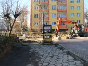 Nowa droga i chodniki przy ul. Harcerskiej  