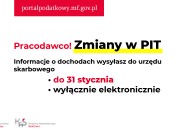 Od stycznia 2019 wchodz zmiany w PIT