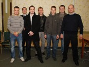 Od lewej: Karol Gorzkowski; Bartek Czapka; Arkadiusz Saby; Piotr Rymarczyk; Marcin Soka; Oskar Kaua; Hubert Wasilewski