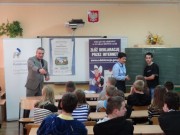 Spotkanie Naczelnika Urzdu Skarbowego w Starachowicach z uczniami gimnazjum